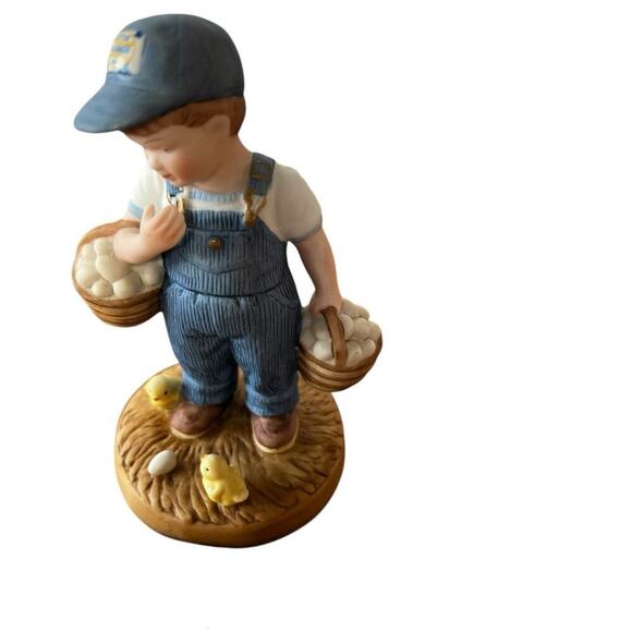 COUNTRY STORE, LIMITED EDITION “ Little Farmers” porcelain figurine - Picture 2 of 9
